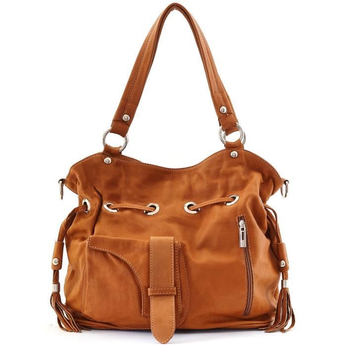 Sac a main cuir souple italien top