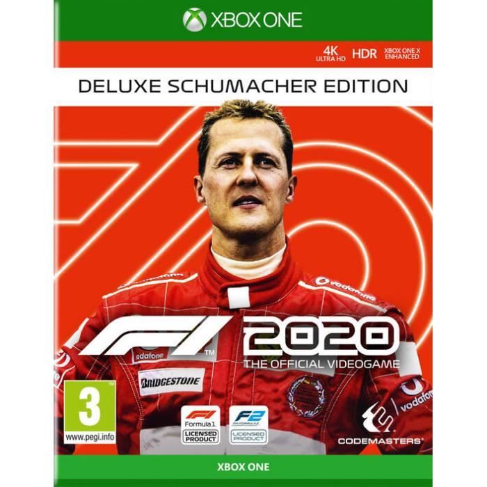 F1 2020 Deluxe Schumacher Edition sur XBOXONE un jeu Course / arcade pour XBOXONE.