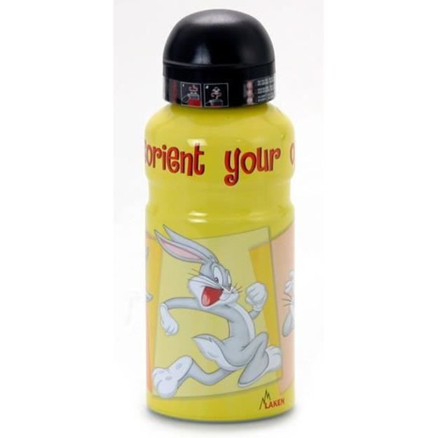 Gourde LAKEN 0,5L En Acier Inoxydable - Sans BPA, Bouchon Sécurisé, Pour Sport Et Quotidien, Couleur Jaune
