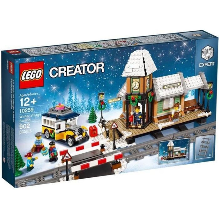 Acheter LEGO® 10259 Creator TM Expert TM: La gare du village dhiver aille Unique Coloris Unique Reconditionné - 329,90 € LEGO® 10259 Creator TM Expert TM: La gare du village dhiver aille Unique Coloris Unique Reconditionné - Lego reconditionné disponible sur Cdiscount Seconde Vie