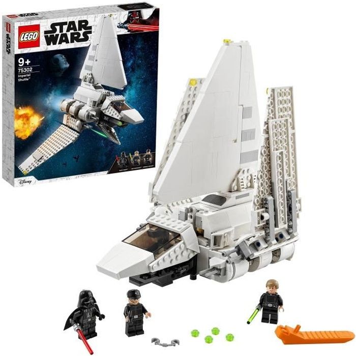 LEGO® Star Wars 75302 La Navette Impériale, Jouet, Minifigurines Luke  Skywalker, Dark Vador - Cdiscount Jeux - Jouets