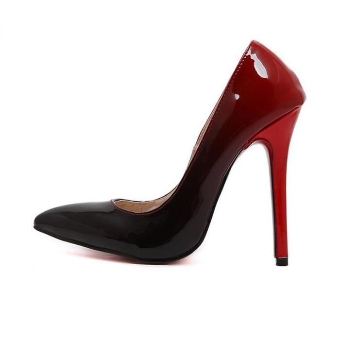 talon rouge et noir