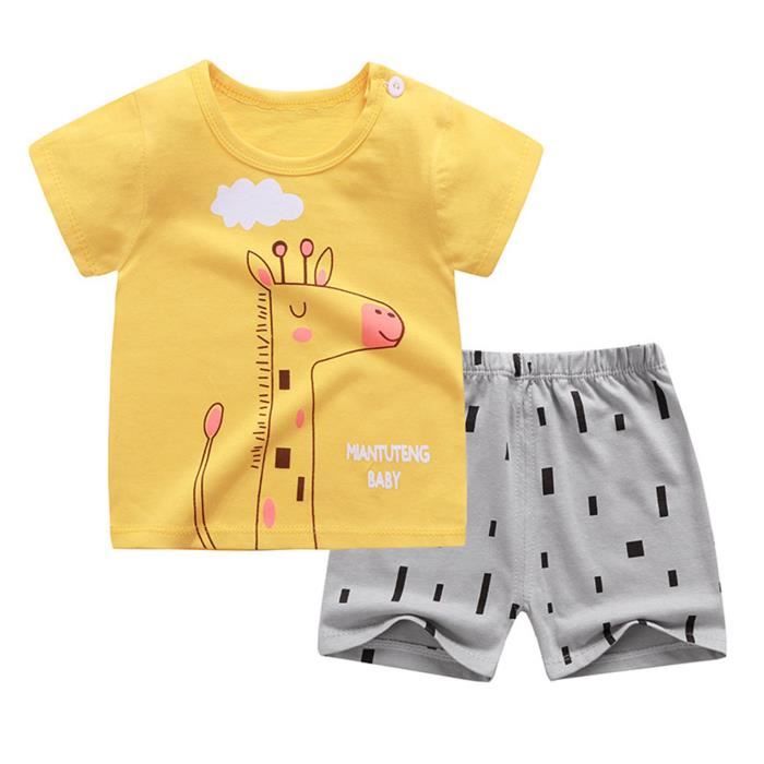 Chictry Ensemble Vetement Ete Bebe Garcon Fille T Shirt Manches Courtes Short Pyjama Coton 6 Mois 6 Ans 4 4 Cdiscount Pret A Porter Chictry Ensemble Vetement Ete Bebe Garcon Fille T Shirt Manches Courtes Short Pyjama Coton 6 Mois 6 Ans 4 4 Cdiscount Pret A Porter