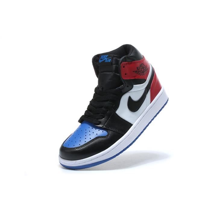 Nike Air Jordan 1 Mid Top Chaussure de basketball de sport décontractée  pour homme et femme Vert 