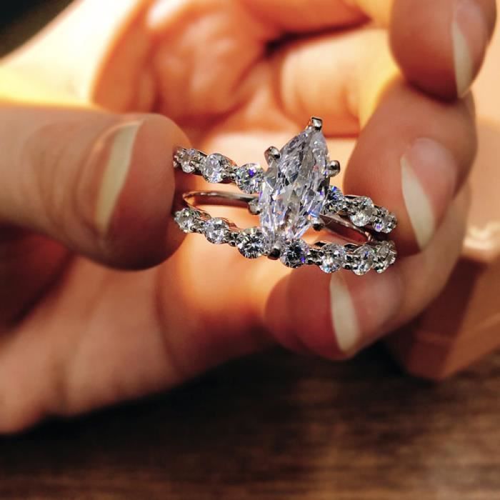 Bague marquise argent new arrivals