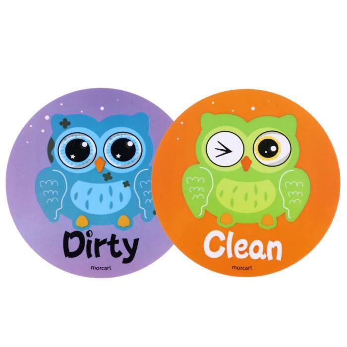Aimant Indicateur Pour Lave-vaisselle – 10 Cm, 4 Statuts (CLEAN, EMPTY, DIRTY, RUNNING), En Acrylique, étanche Et Magnétique - 5