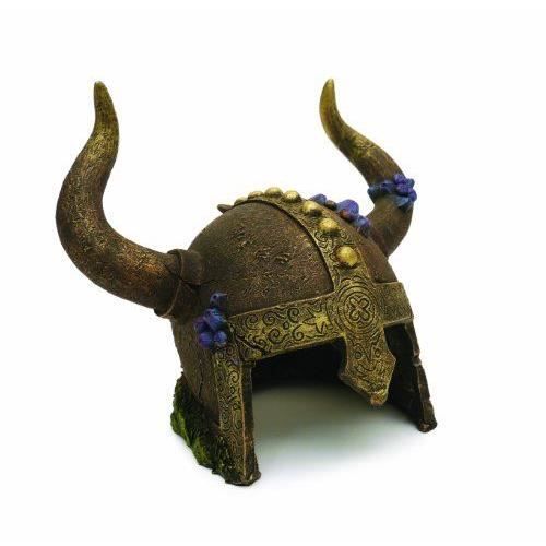 Comparer les prix de ROSEWOOD  Déco aqua Casque viking - Pour aquarium