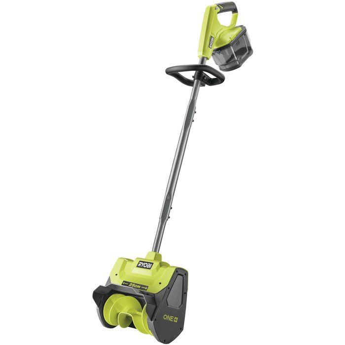 Fraise à 18V RYOBI largeur de travail 25 cm profondeur de déblaiement 15 cm distance d'éjection maxi. 6 Sans