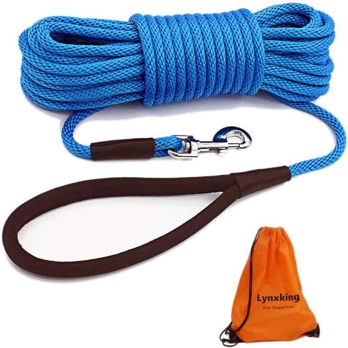 Laisse Lasso Pour Chien 150 Cm - Réfléchissante, Réglable, En Nylon Résistant, Pour Toutes Tailles