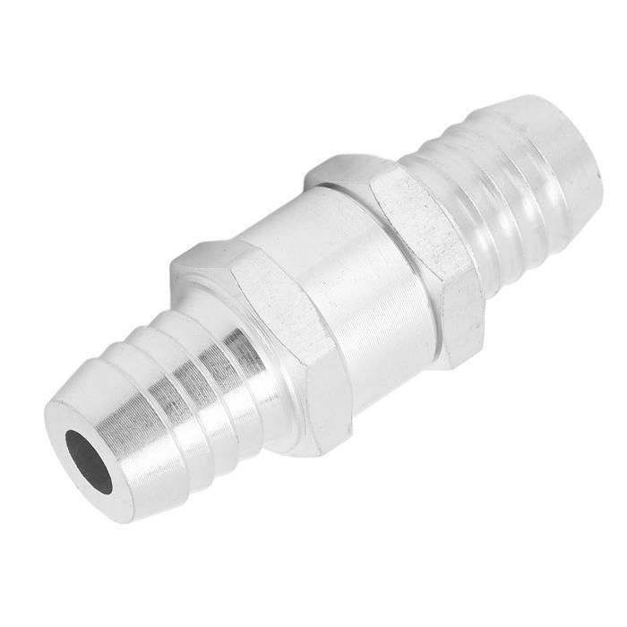 Clapet Anti-Retour Universel 14mm - Alliage Aluminium - Pour Carburant, Eau, Huile - 0.2-6 Bar