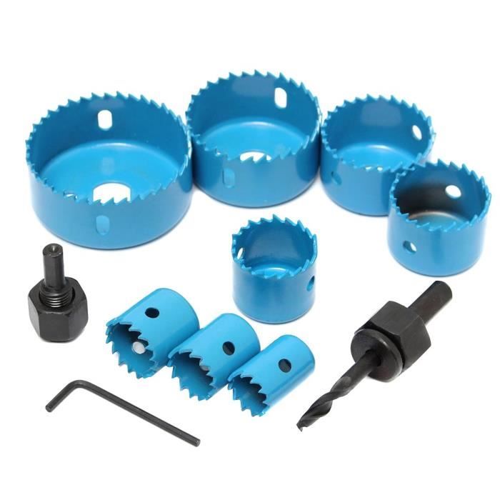 Kit De 11 Scie Cloche En Bois Avec Cof Et 19 64 Mm Achat Vente Scie Trepan Cloche Kit De 11 Scie Cloche En Bois Cdiscount