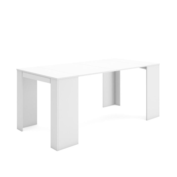 Skraut Home - Table à manger, Meuble Salle à Manger, 200, Pour 10 personnes, Pieds en bois, Style moderne, Chêne et noir