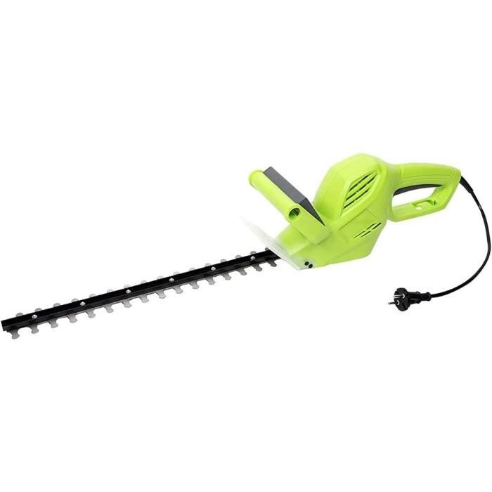 Taille-Haie Électrique 1500W – Lame 45 Cm, Poignée Ergonomique, Coupe Précise Et Confortable Pour Haies Et Buissons
