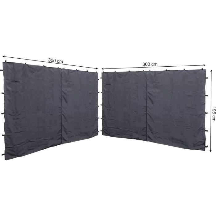 Panneau Latéral de Bâche imperméable,Rideau de bâche transparents extérieur, Bâche en pvc gazebo avec fermeture éclair,rideaux de pluie de séparation Claire 0.5mm,épissé,W×H-1.8×2.5m(5.9*8.2ft Panneau Latéral de Bâche imperméable,Rideau de bâche transparents extérieur, Bâche en pvc gazebo avec fermeture éclair,rideaux de pluie de séparation Claire 0.5mm,épissé,W×H-1.8×2.5m(5.9*8.2ft