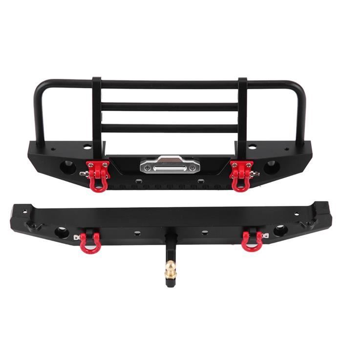 Pare-chocs Arrière Métal Avec Crochet Pour Traxxas TRX-6 G63 6x6 – Renforcement Et Style – Modèle 88096-4