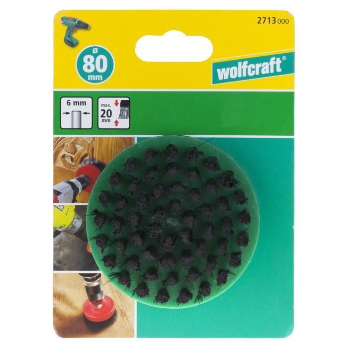 8 Mèches Polissage Laine Feutre Cylindriques 20mm - Pour Outil Rotatif & Perceuse