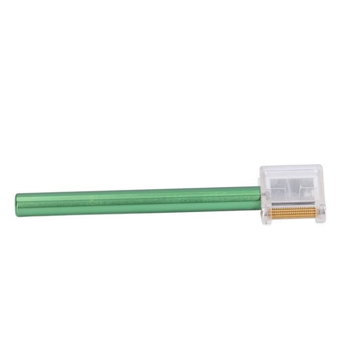 2PCS Stylo Teinture Bords Cuir - Applicateur Rouleau Précis Pour Teinture & Huilage Cuir - Outil Pro Durable