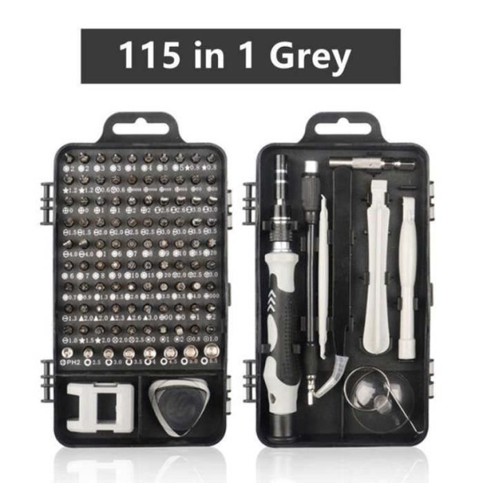 Kit De Tournevis De Précision 132 En 1 Magnétique - Pour Réparation PC, Téléphone, électronique, Neuf