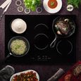 AREBOS Table de cuisson vitrocéramique Plaques de cuisson Autonome 8600W 5 zones-1