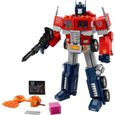 LEGO® ICONS™ 10302 Optimus Prime, Figurine Autobot Robot de Transformers, Maquette Camion, Adulte-1