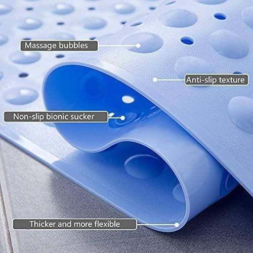 Tapis De Douche Antidérapant KAZOLEN 60x40cm - En Luffa Doux - Drainage Rapide - Anti-moisissure