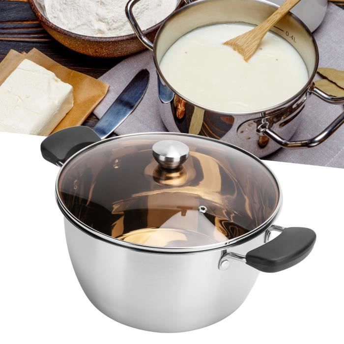 ETO - Mini Pot De Lait Chauffe-beurre En Acier Inoxydable Manche En