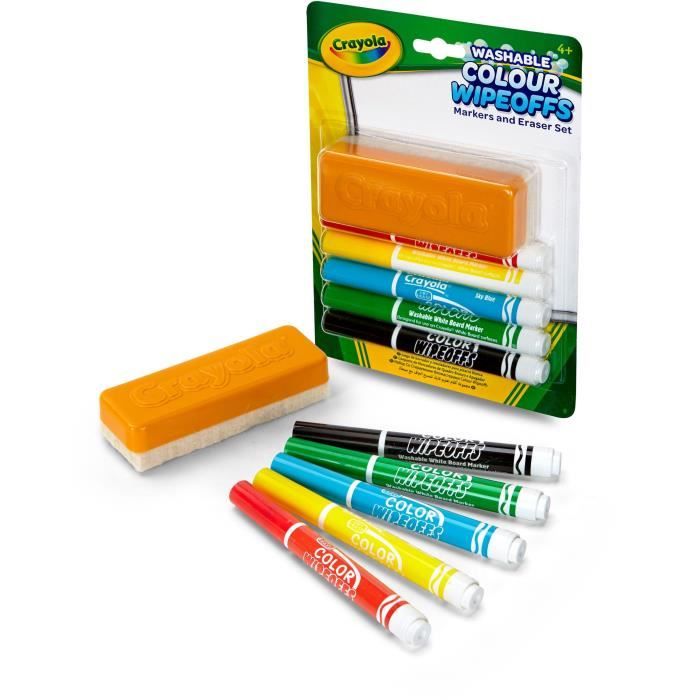 Kit de 24 craies Crayola pour tableau noir ou - Scrapmalin