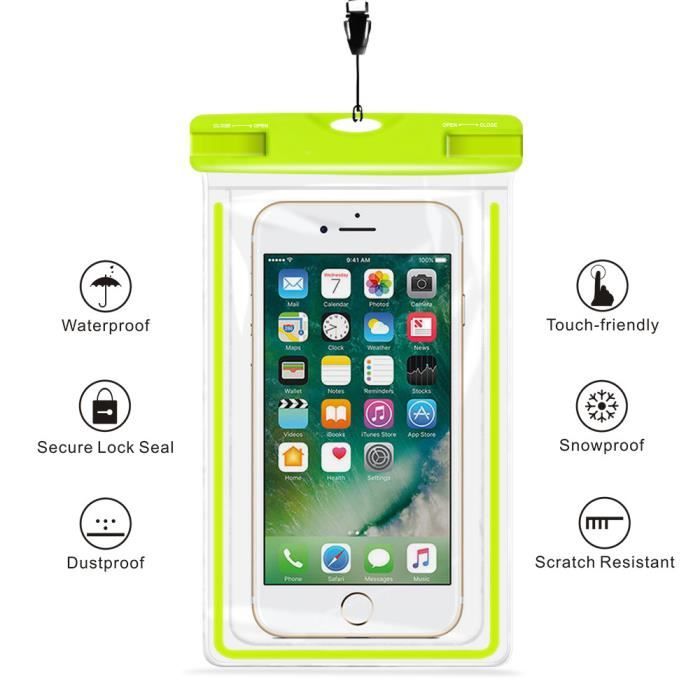 Pochette etanche iphone hot sale 7 plus