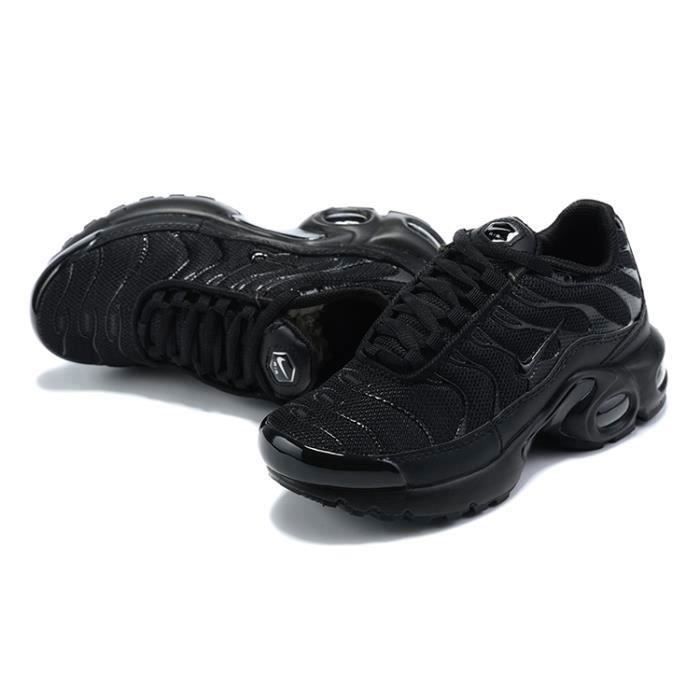 Baskets tn Plus Enfant Chaussures Entrainement de Sport Noir AUTREMENT Mixte Synthetique Lacets Noir Cdiscount Chaussures