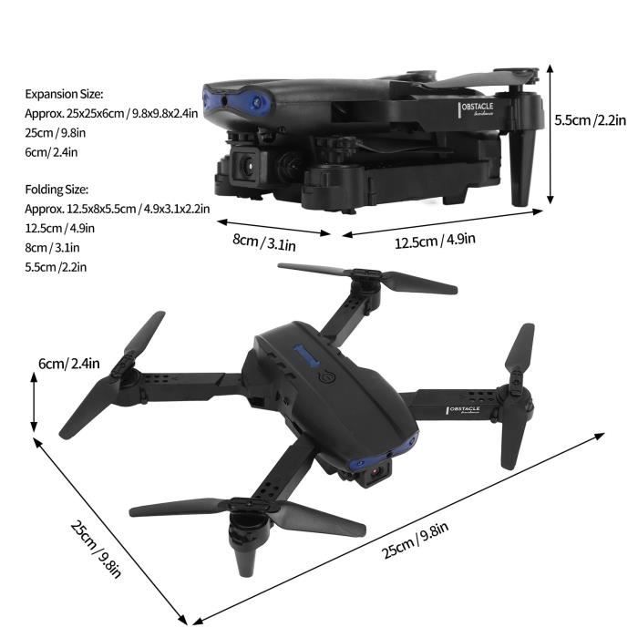YOSOO Quadcopter Drone WiFi FPV avec Caméra Zoom 50X, pour Adultes 720P HD,  Quadricoptère RC pour Débutants, Jouet photo frontale - Cdiscount Jeux -  Jouets