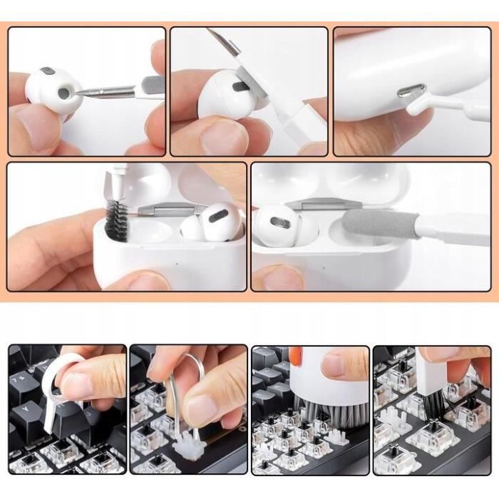 LIA - kit de nettoyage de clavier portable Kit de nettoyage de clavier LIA - kit de nettoyage de clavier portable Kit de nettoyage de clavier