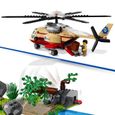 LEGO® City 60302 L'Opération de Sauvetage des Animaux Sauvages, Figurine Animaux de la Savane, Crocodile Figurine, Jouet-2
