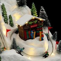 Village De Noel Lumineux Et Anime, Led Maison Village De Noel Miniature,  Decoration Noel Village, RéSine ColoréE, Maison De Neige, Pour GarçOns  Filles
