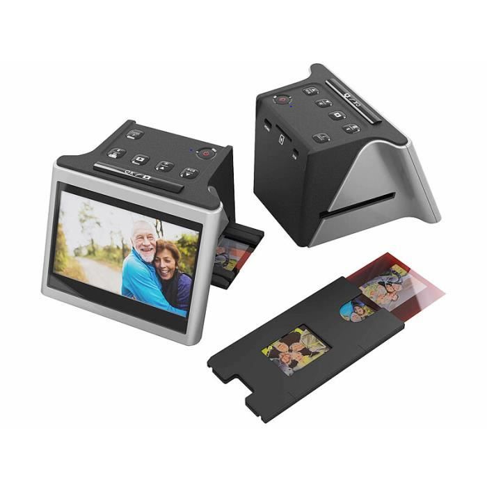 Scanner photo sans fil SD-1700 pour diapositives & négatifs 22 Mpx, Photos  et diapos