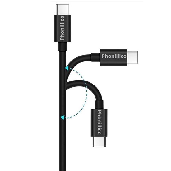 Station D'accueil Chargeur USB-C Pour Razer Phone 2 - Dock De Chargement Noir - 90cm