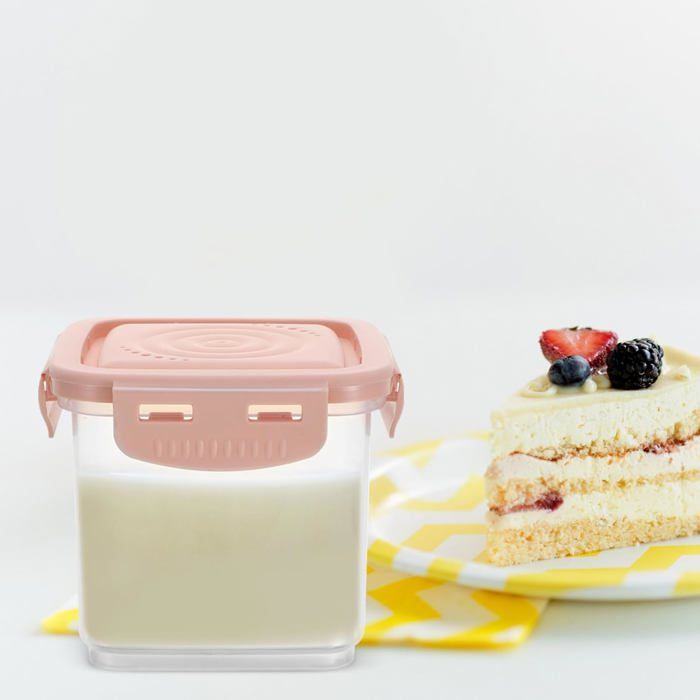 Récipient De Stockage De Pain 14x34 Cm - Boîte Hermétique Transparente Avec Couvercle Pour Toast, Biscuits Et Pâtisseries