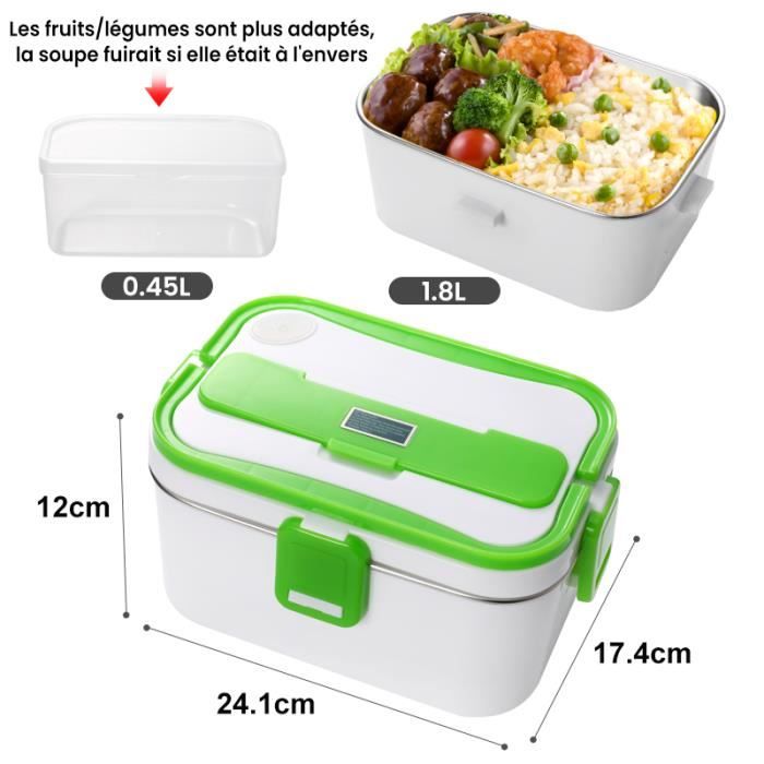 Chauffante Électrique Lunch Box,Boîte à Bento - 2L EU plug - Cdiscount  Maison