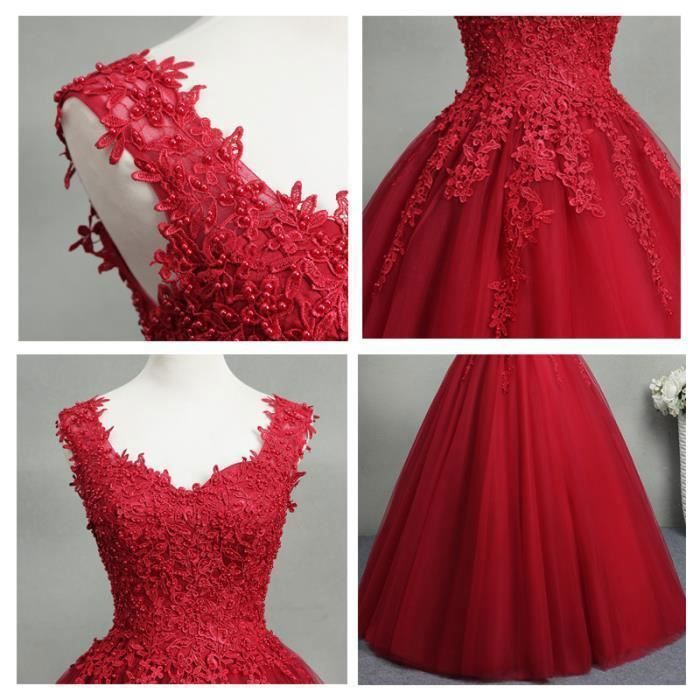 Tenue mariage rouge deals