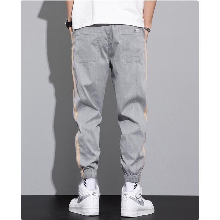 Pantalon avec elastique au cheville homme on sale