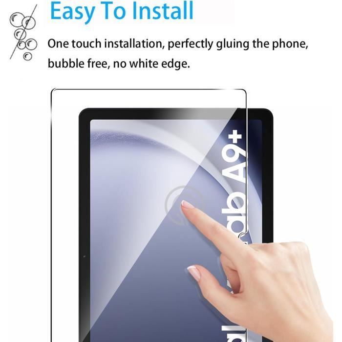 Verre trempé et film protecteur Samsung Galaxy Tab A9 Plus