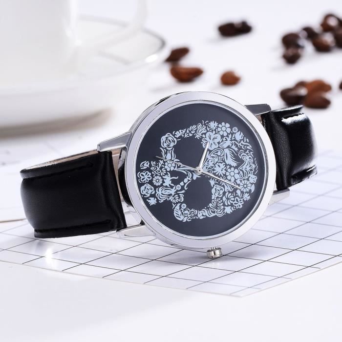 Montre hotsell skull femme