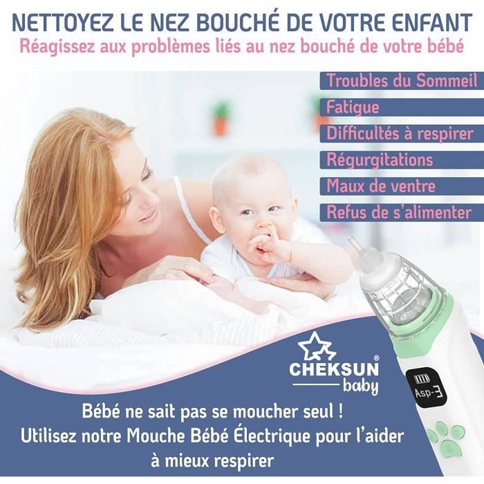 Mouche bébé Electrique et Mouche bébé Manuel Béaba - Achat en ligne