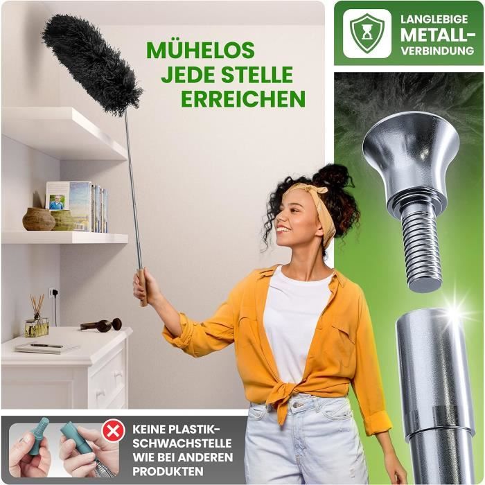 Plumeau Télescopique \ AttrapePoussière Efficace Avec Microfibre — free download
