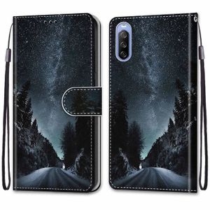 Coque Pour Sony Xperia 10 III - Texture En Fibre De Carbone
