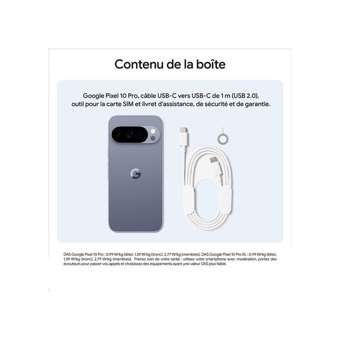 Smartphone Google Pixel 10 Pro 256 Go Jade - Cdiscount Téléphonie