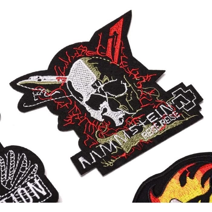 Patch Sturgis Moto Rallye 2021 – Tête De Mort Rockeur – À Coudre – Neuf Sous Scellé