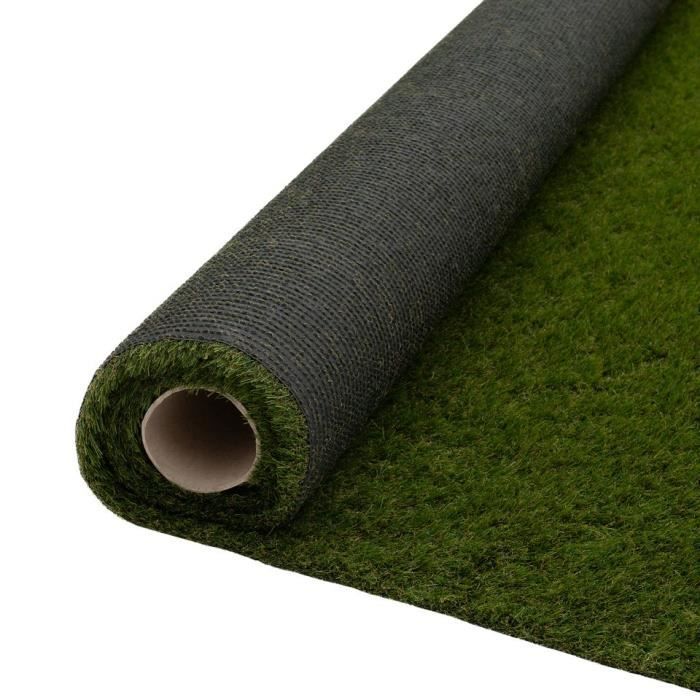 Gazon Artificiel Vert Tapis 1.5x6m - Herbe Synthétique Réaliste Pour Jardin, Patio, Terrasse Et Paysage Extérieur