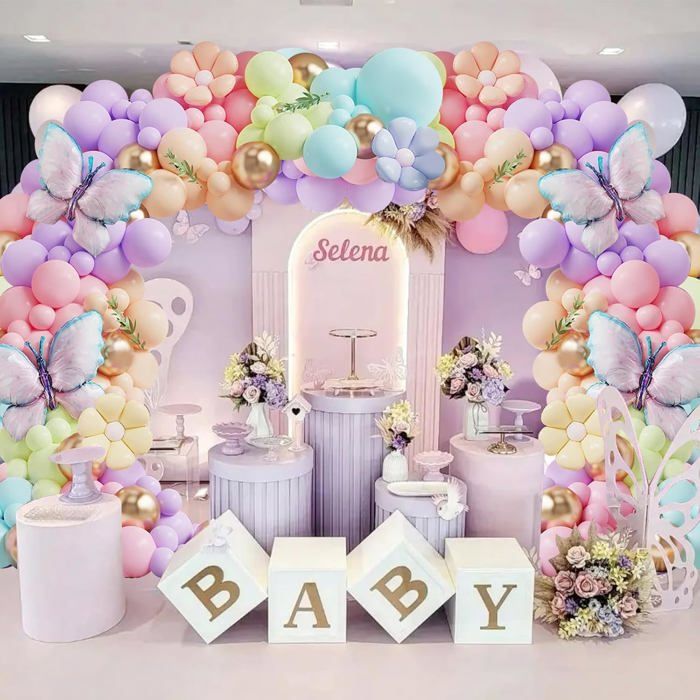 Ballon Papillon 8 Ans, 16Pcs Ballon Anniversaire 8 Ans, Decoration Anniversaire Papillon, Avec Ballon Papillon 8 Ans, 16Pcs Ballon Anniversaire 8 Ans, Decoration Anniversaire Papillon, Avec