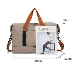 Sac de sport BACCINI en cuir FLORIAN noir Weekender