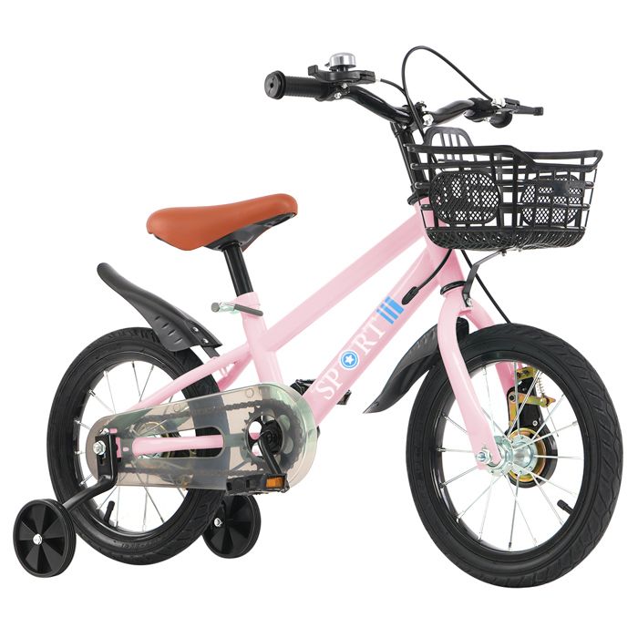 Amiremplie VELO ENFANT 14 Double Bar Bike With Basket For Boys And amiremplie-velo-enfant-14-double-bar-bike-with-basket-for-boys-and